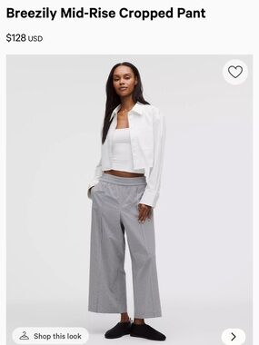Lululemon Breezily Cropped Pant